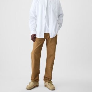 GAP Brown Twill Denim Jean Straight Fit 33x32